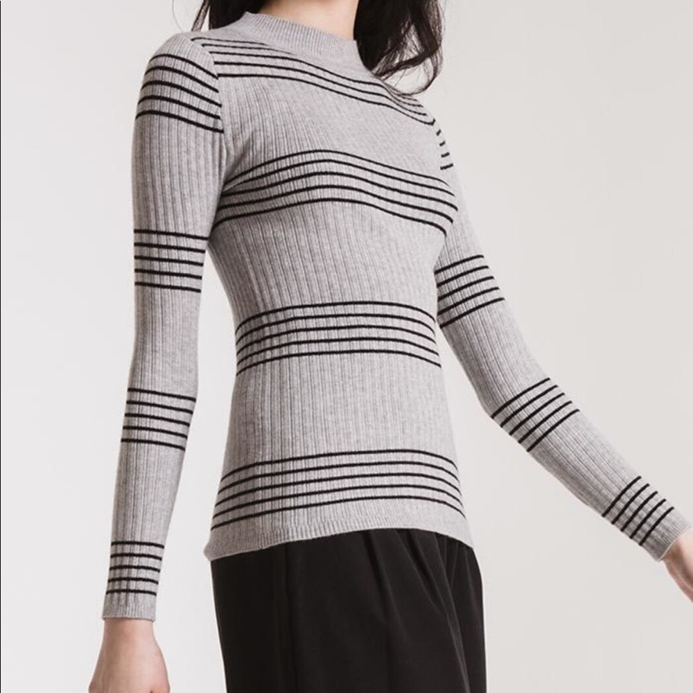 💫SOLD💫Rag Poets Striped Tutrleneck